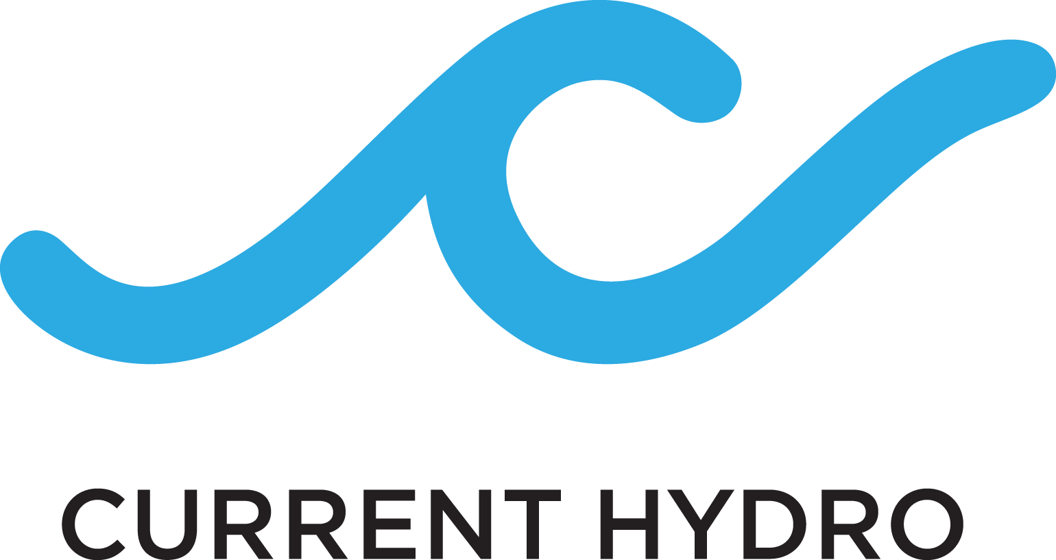 current hydro logo blck